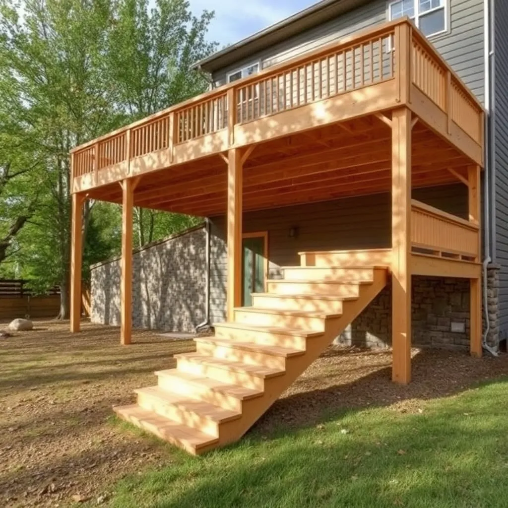 Foundation repair by Elevated Structural Decks, Inc. in Denver